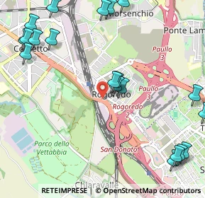Mappa Cavalcavia Pontinia, 20138 Milano MI, Italia (1.427)