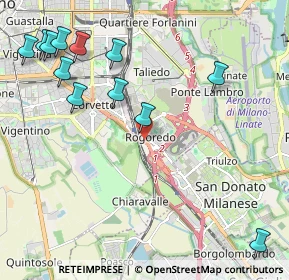 Mappa Cavalcavia Pontinia, 20138 Milano MI, Italia (2.625)
