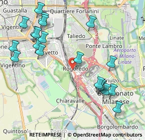 Mappa Cavalcavia Pontinia, 20138 Milano MI, Italia (2.42)
