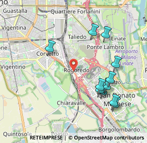 Mappa Cavalcavia Pontinia, 20138 Milano MI, Italia (2.12)