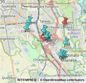 Mappa Cavalcavia Pontinia, 20138 Milano MI, Italia (1.41167)