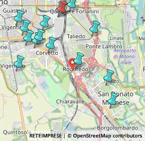 Mappa Cavalcavia Pontinia, 20138 Milano MI, Italia (2.52133)