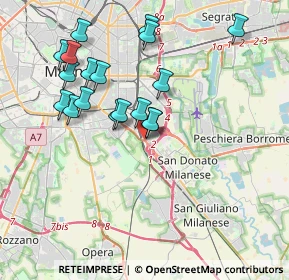 Mappa Cavalcavia Pontinia, 20138 Milano MI, Italia (3.685)