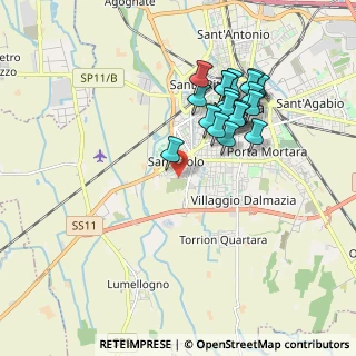 Mappa Via Umbria, 28100 Novara NO, Italia (1.749)