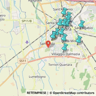 Mappa Via Umbria, 28100 Novara NO, Italia (1.98643)