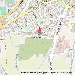 Mappa Piazzale Lombardia, 3, 28100 Novara, Novara (Piemonte)