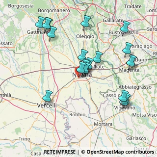 Mappa Via Umbria, 28100 Novara NO, Italia (16.237)