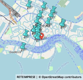 Mappa Sestiere Dorsoduro, 30100 Venezia VE, Italia (0.77421)
