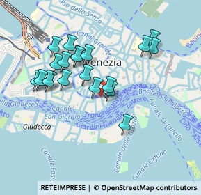 Mappa Sestiere Dorsoduro, 30100 Venezia VE, Italia (0.8525)