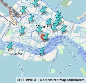 Mappa Sestiere Dorsoduro, 30100 Venezia VE, Italia (1.0075)