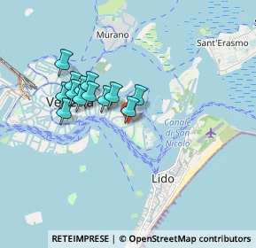 Mappa Calle Seco Marina, 30122 Venezia VE, Italia (1.42846)