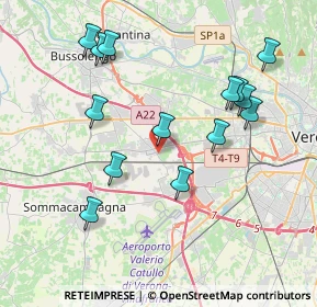 Mappa Via Beato Don G. Nascimbeni, 37060 Sona VR, Italia (4.02786)