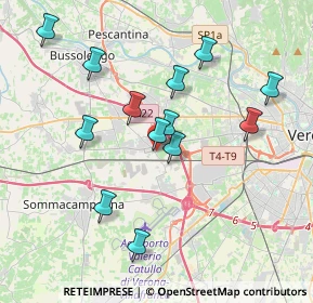 Mappa Via Beato Don G. Nascimbeni, 37060 Sona VR, Italia (3.64385)