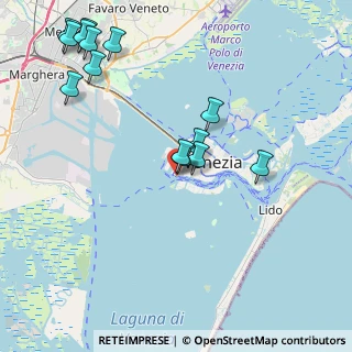 Mappa Varco 34, 30123 Venezia VE, Italia (4.70071)