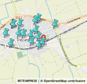 Mappa Via Isonzo, 28069 Trecate NO, Italia (0.94)