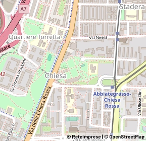 Mappa Via San Domenico Savio, 20141 Milano MI, Italia (0.17308)