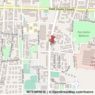 Mappa Via Monte San Gabriele, 53/a, 28100 Novara, Novara (Piemonte)
