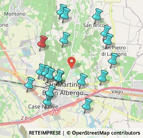Mappa Via Paolo Borsellino, 37036 San Martino Buon Albergo VR, Italia (1.9955)