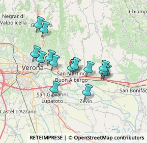 Mappa Via Paolo Borsellino, 37036 San Martino Buon Albergo VR, Italia (6.01)