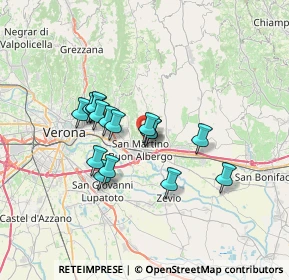 Mappa Via Paolo Borsellino, 37036 San Martino Buon Albergo VR, Italia (5.335)