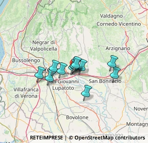 Mappa Via Paolo Borsellino, 37036 San Martino Buon Albergo VR, Italia (8.1725)
