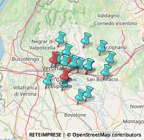 Mappa Via Paolo Borsellino, 37036 San Martino Buon Albergo VR, Italia (8.866)