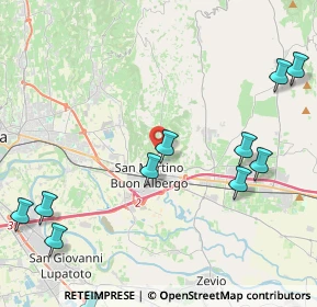 Mappa Via Paolo Borsellino, 37036 San Martino Buon Albergo VR, Italia (5.52)