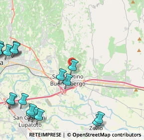 Mappa Via Paolo Borsellino, 37036 San Martino Buon Albergo VR, Italia (6.4975)