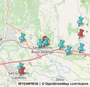 Mappa Via Paolo Borsellino, 37036 San Martino Buon Albergo VR, Italia (4.21091)