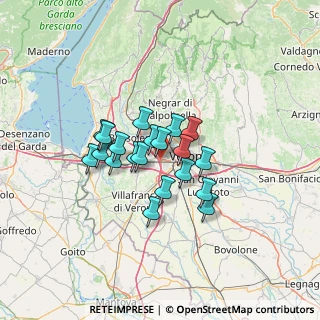 Mappa Tronco T4-T9, 37137 Verona VR, Italia (9.3485)