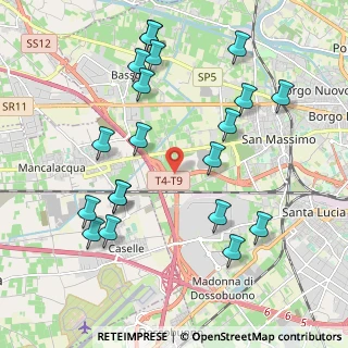 Mappa Tronco T4-T9, 37137 Verona VR, Italia (2.2555)