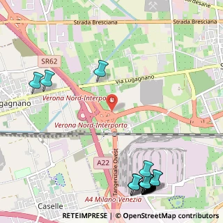 Mappa Tronco T4-T9, 37137 Verona VR, Italia (1.6145)