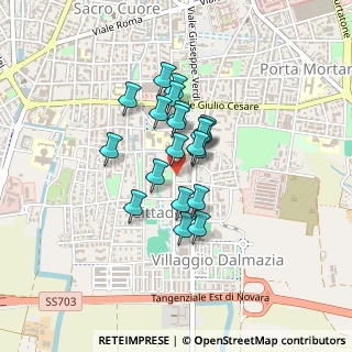 Mappa Via Spreafico, 28100 Novara NO, Italia (0.2945)