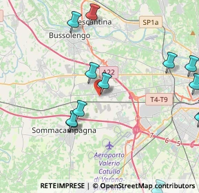 Mappa Via Carlo Cattaneo, 37060 Lugagnano VR, Italia (5.612)