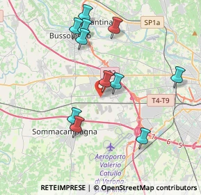 Mappa Via Carlo Cattaneo, 37060 Lugagnano VR, Italia (3.91364)