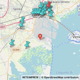 Mappa Area 43 ha, 30176 Venezia VE, Italia (5.5105)