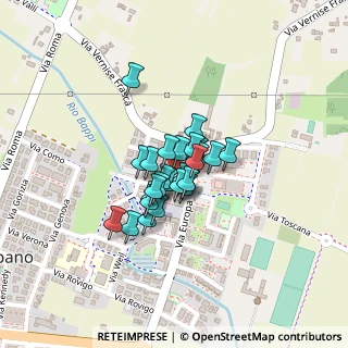 Mappa Piazza Madre Teresa di Calcutta, 35030 Rubano PD, Italia (0.12963)