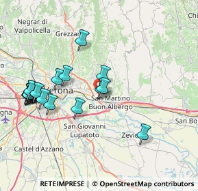 Mappa Via della Polveriera, 37036 San Martino Buon Albergo VR, Italia (8.502)