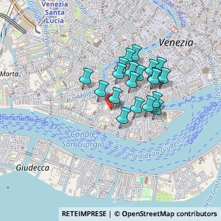 Mappa Calle Larga Pisani, 30123 Venezia VE, Italia (0.3415)