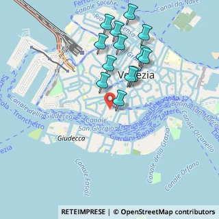 Mappa Rio Terrà Foscarini, 30123 Venezia VE, Italia (0.94231)