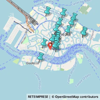 Mappa Calle Larga Pisani, 30123 Venezia VE, Italia (0.78368)
