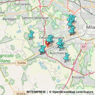 Mappa SS 494, 20090 Cesano Boscone MI, Italia (3.28923)