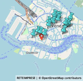 Mappa Dorsoduro 1337, 30123 Venezia VE, Italia (0.897)