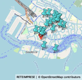 Mappa Dorsoduro 1337, 30123 Venezia VE, Italia (0.755)