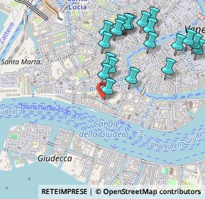 Mappa Dorsoduro 1337, 30123 Venezia VE, Italia (0.5615)