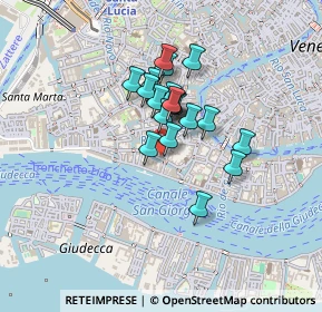 Mappa Dorsoduro 1337, 30123 Venezia VE, Italia (0.287)