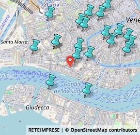 Mappa Dorsoduro 1337, 30123 Venezia VE, Italia (0.561)