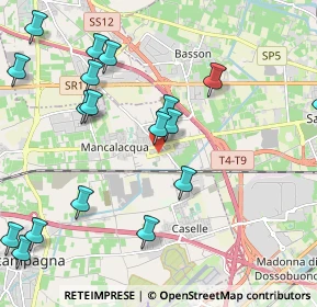 Mappa Via Don Giuseppe Fracasso, 37060 Sona VR, Italia (2.718)