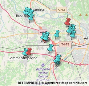 Mappa Via Don Giuseppe Fracasso, 37060 Sona VR, Italia (3.787)