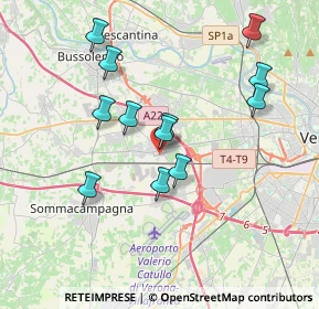 Mappa Via Don Giuseppe Fracasso, 37060 Sona VR, Italia (3.47167)